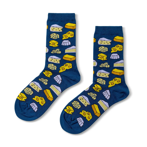 Cheese Crew Socks