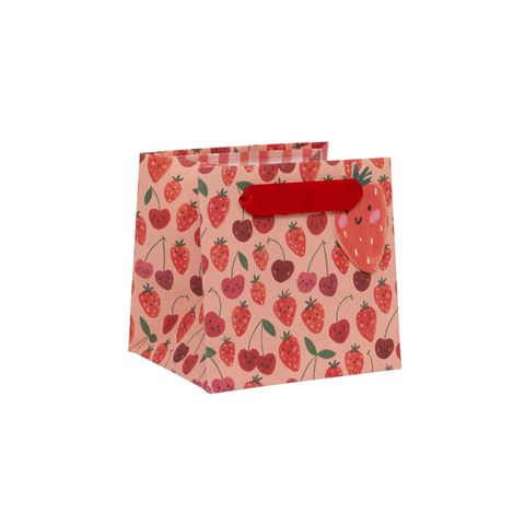 Cherry & Strawberry Small Gift Bag
