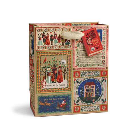 Christmas Carols Medium Gift Bag