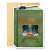 Merry Christmas Book Cover Single Card