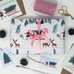 Christmas Winter Scene Gift Wrap Sheet