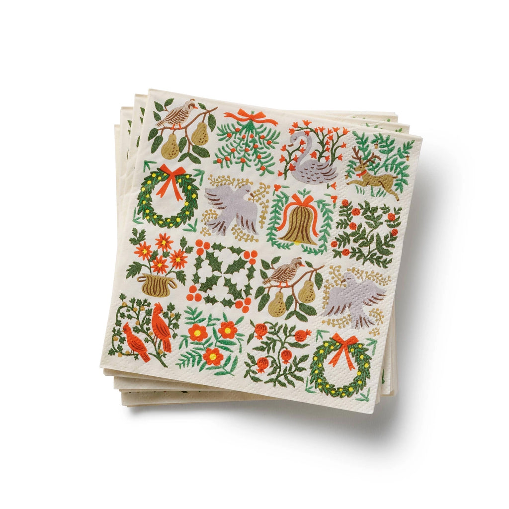 Rifle Paper Co. Christmastide Cocktail Napkins