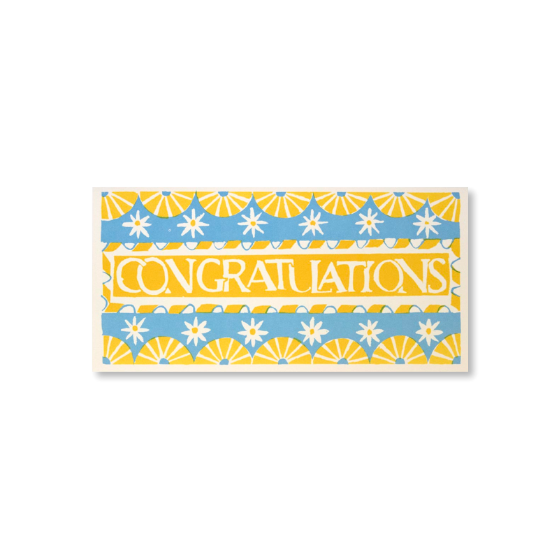 Congratulations Single Card