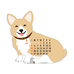 2025 Welsh Corgi Die Cut Calendar