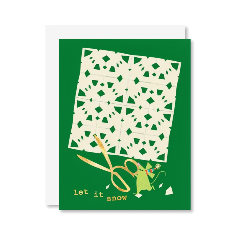 Crafty Snowflake Single Card