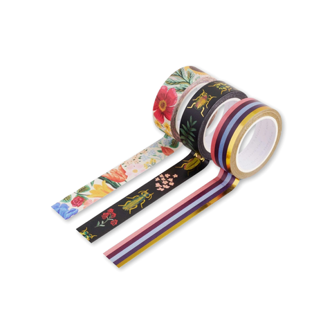 Rifle Paper Co. Curio Washi Tape, set of 3
