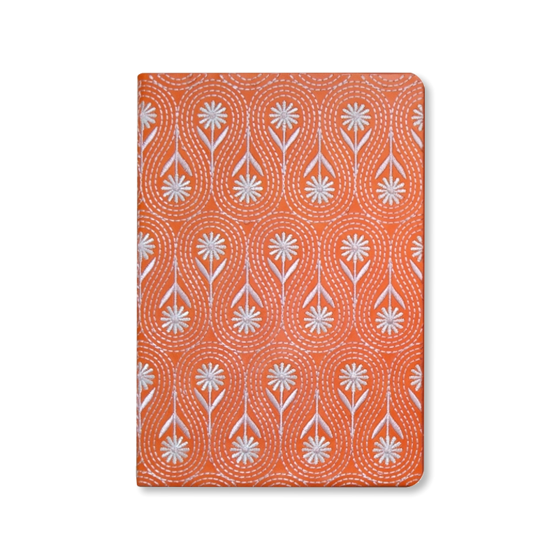 Daisy Chain Embroidered Layflat Journal