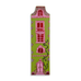 Doll House Leather Bookmark - Apple