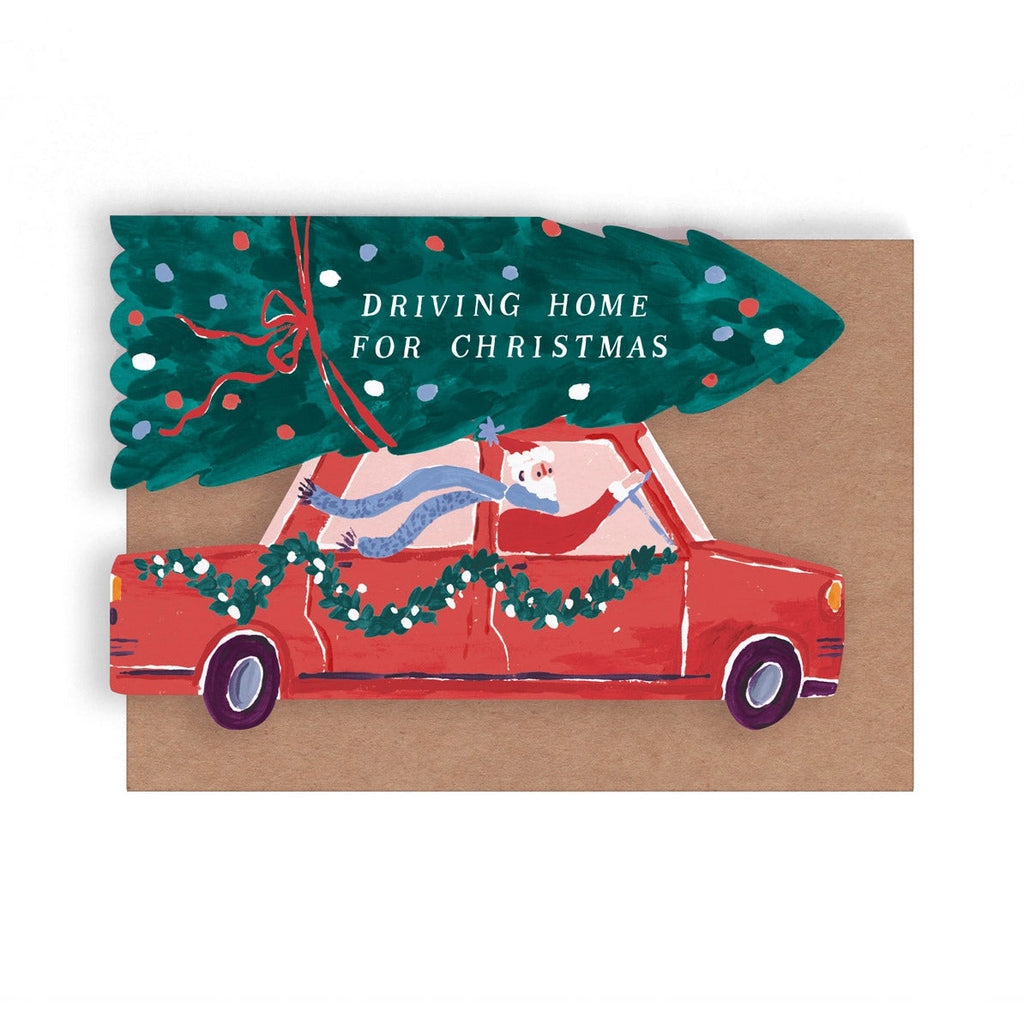 Driving Home For Christmas Single Card