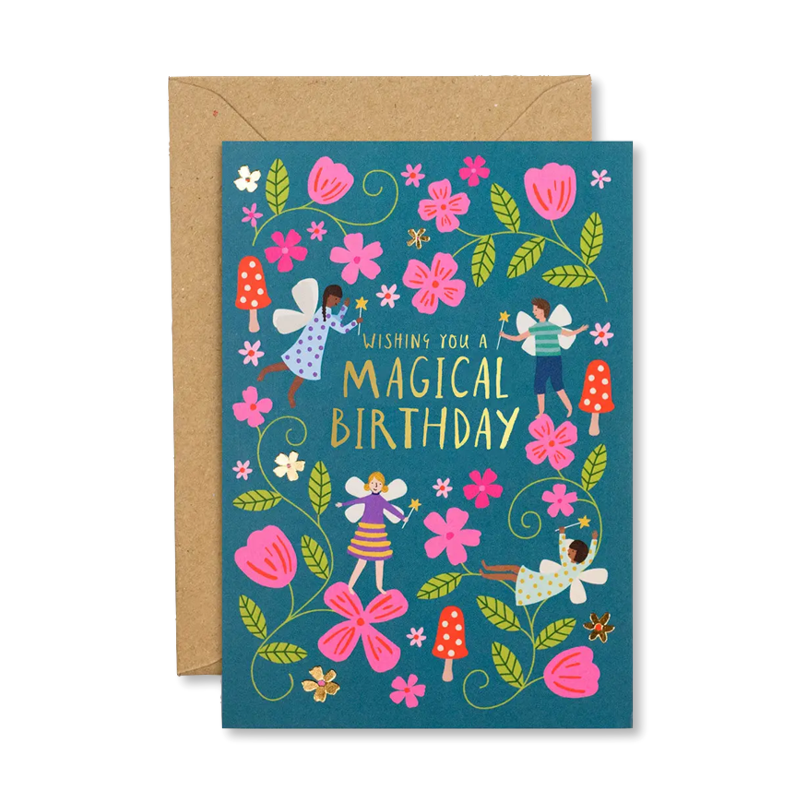 Fairy Garden Single Card