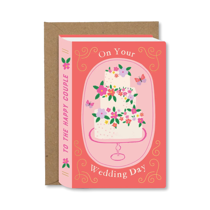Fairytale  Wedding Cake Single Card