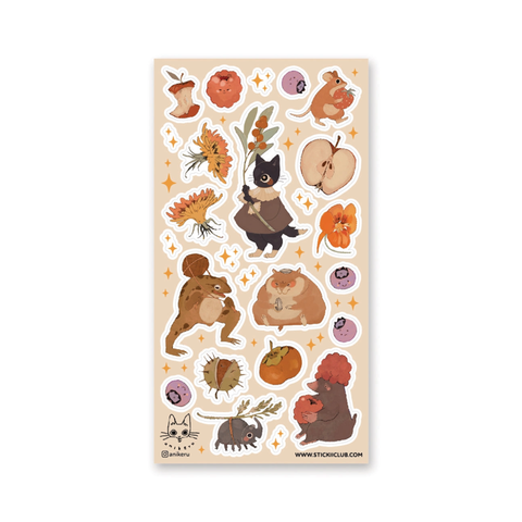 Fall Harvest Sticker Sheet
