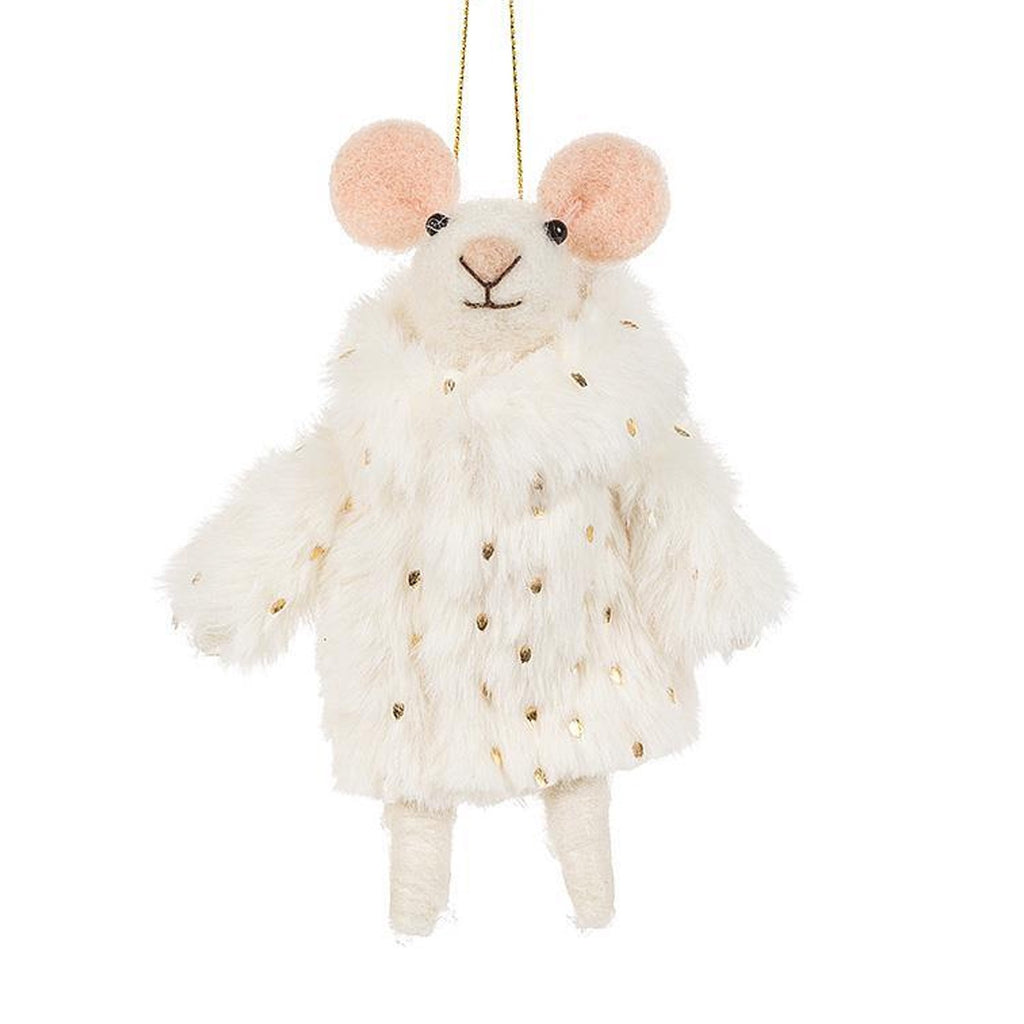 Fancy Felicia Felt Ornament