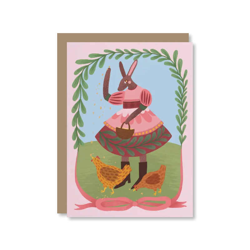 Feeding Time Single Card