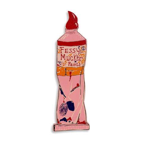 Fessy Mucker Leather Bookmark