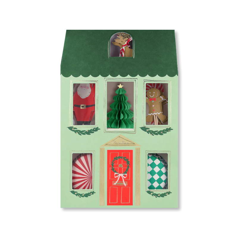 Festive House Cupcake Kit