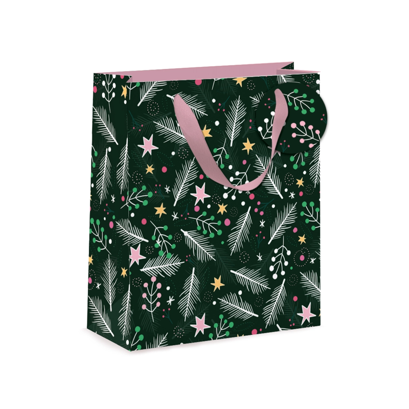 Festive Pines Medium Gift Bag