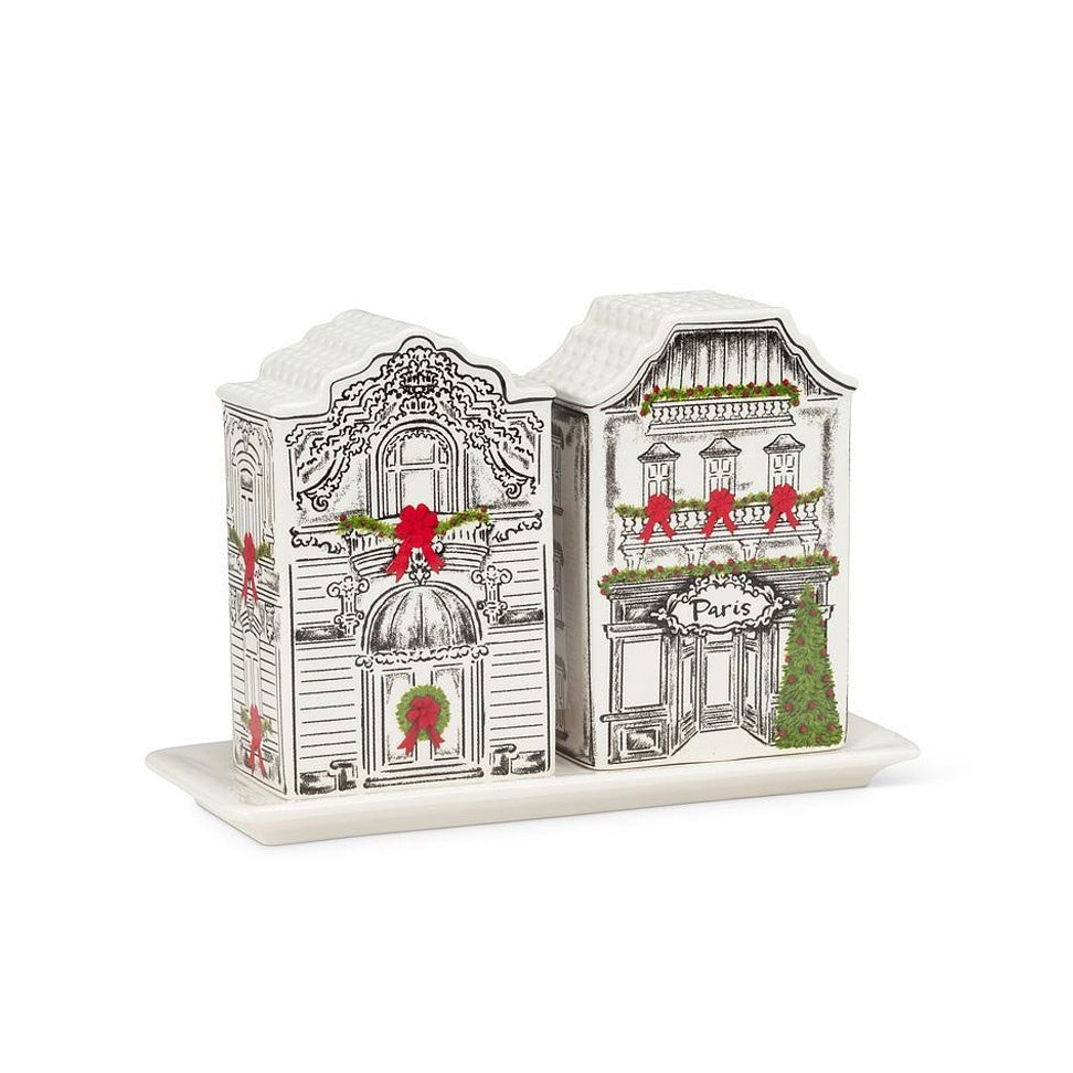 Festive Houses Salt & Pepper Shakers