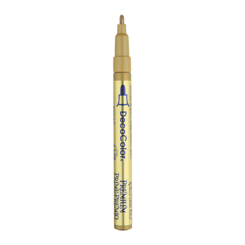 DecoColor Premium Fine Tip Marker - Gold