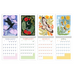 2026 Flora & Fauna Wall Calendar