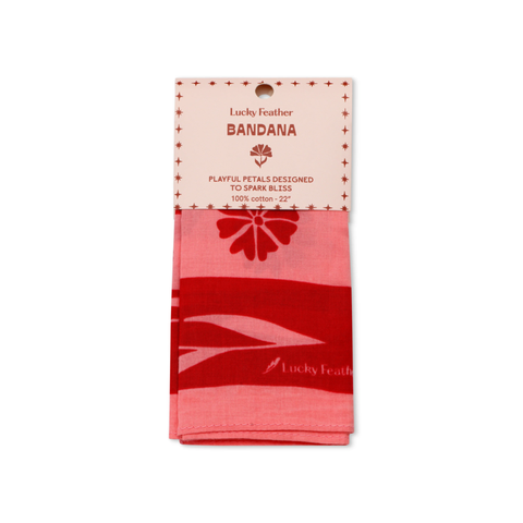 Floral Bliss Happiness Bandana