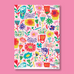 Flower Power Gift Wrap Sheet