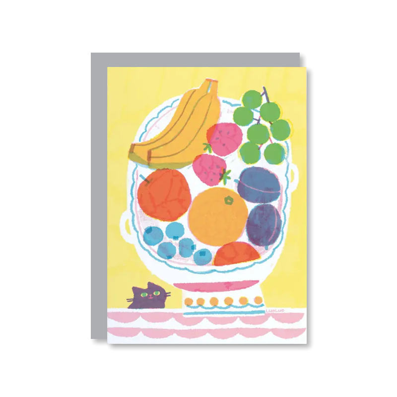 Fruit Bowl Single Card