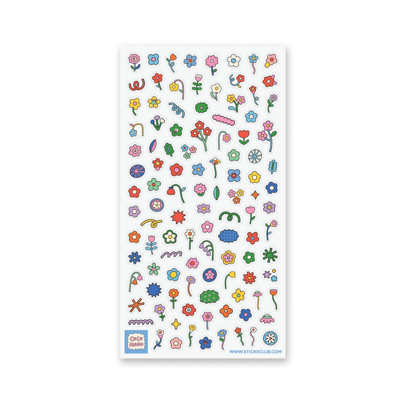 Fun Florals Sticker Sheet