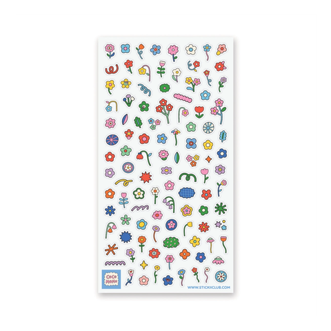 Fun Florals Sticker Sheet