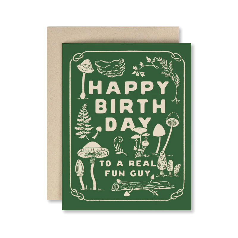 Fun Guy Birthday Single Card