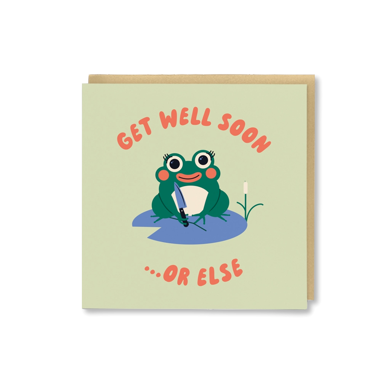 Get Well Single Card