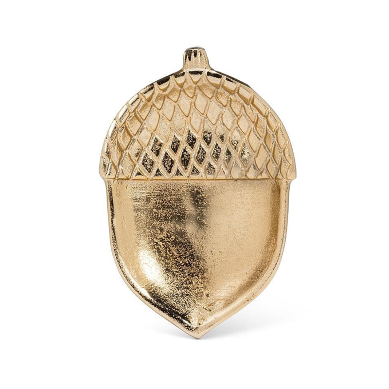Gold Acorn Trinket Tray