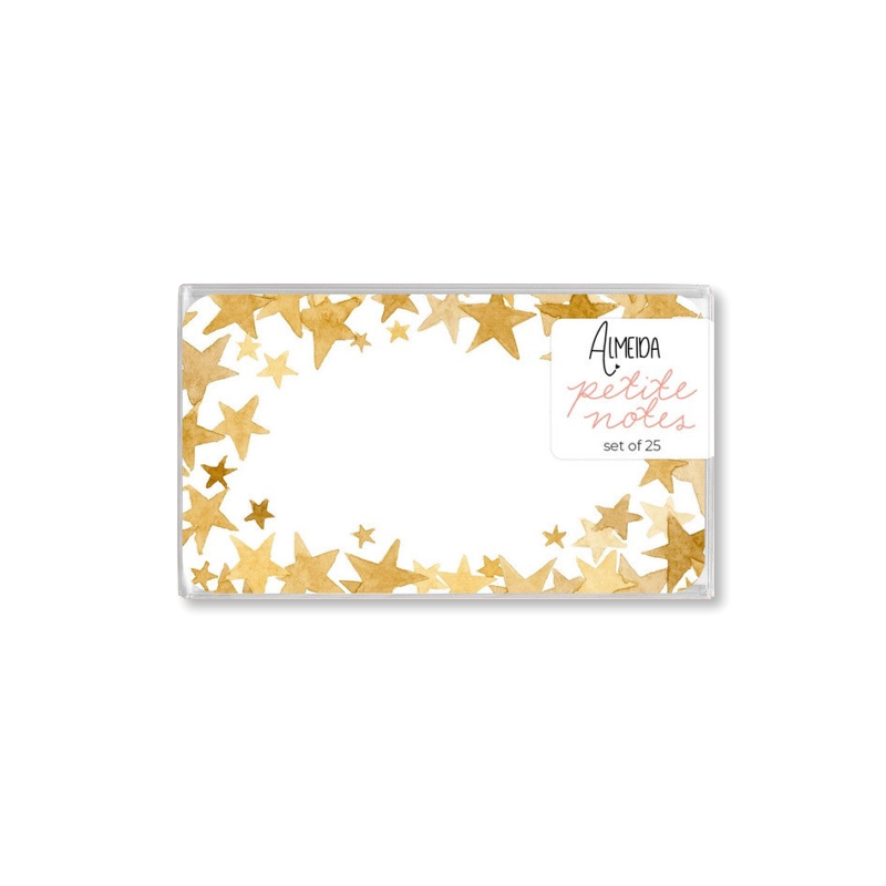 Gold Stars Petite Notes