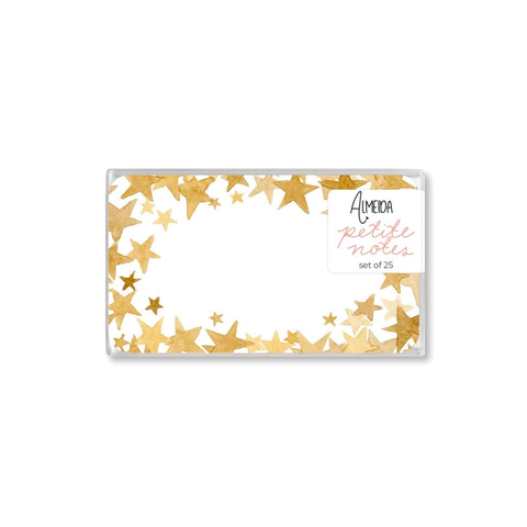 Gold Stars Petite Notes