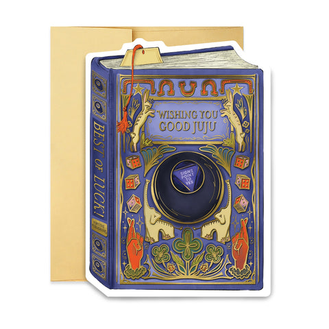 Wishing You Good Juju Book Cover Single Card