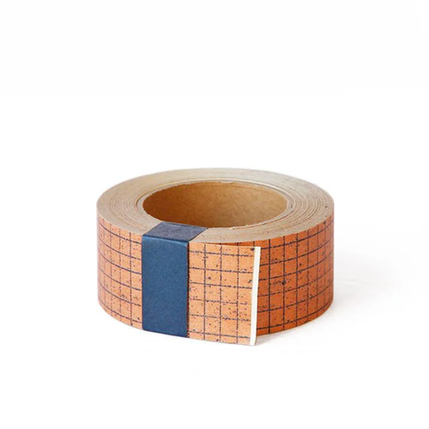 Grid Kraft Paper Tape Blue -30mm