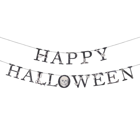 Creepy Chic Halloween Garland - 2m