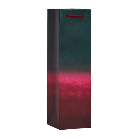 Ombré Holiday Wine Gift Bag