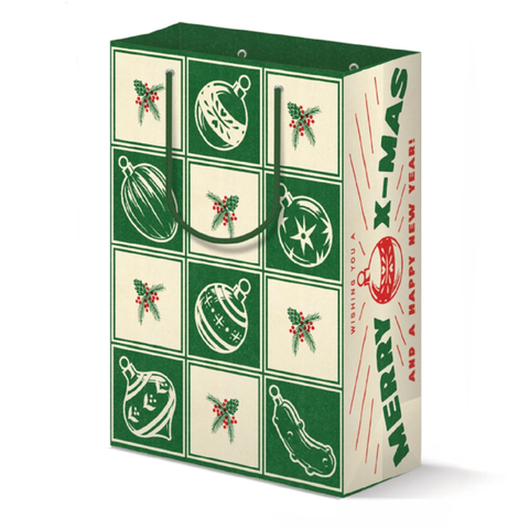 Holiday Ornament Large Gift Bag