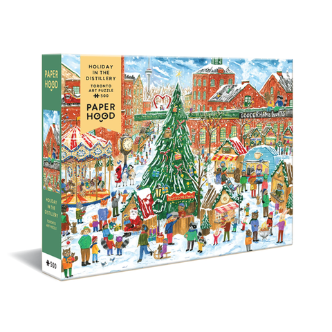 Holiday in the Toronto Distillery Puzzle - 500pc