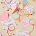 Ice Cream Valentine's Card Set