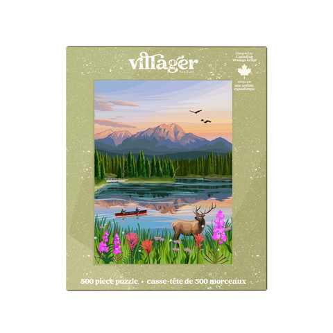 Japser Flowers 500 Piece Puzzle