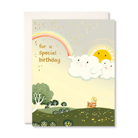 Joyful Sky Birthday Single Card