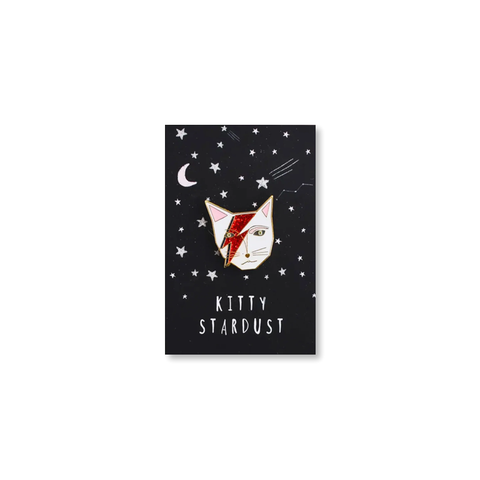 Kitty Stardust Enamel Pin