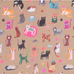 Kraft Cats Gift Wrap Sheet