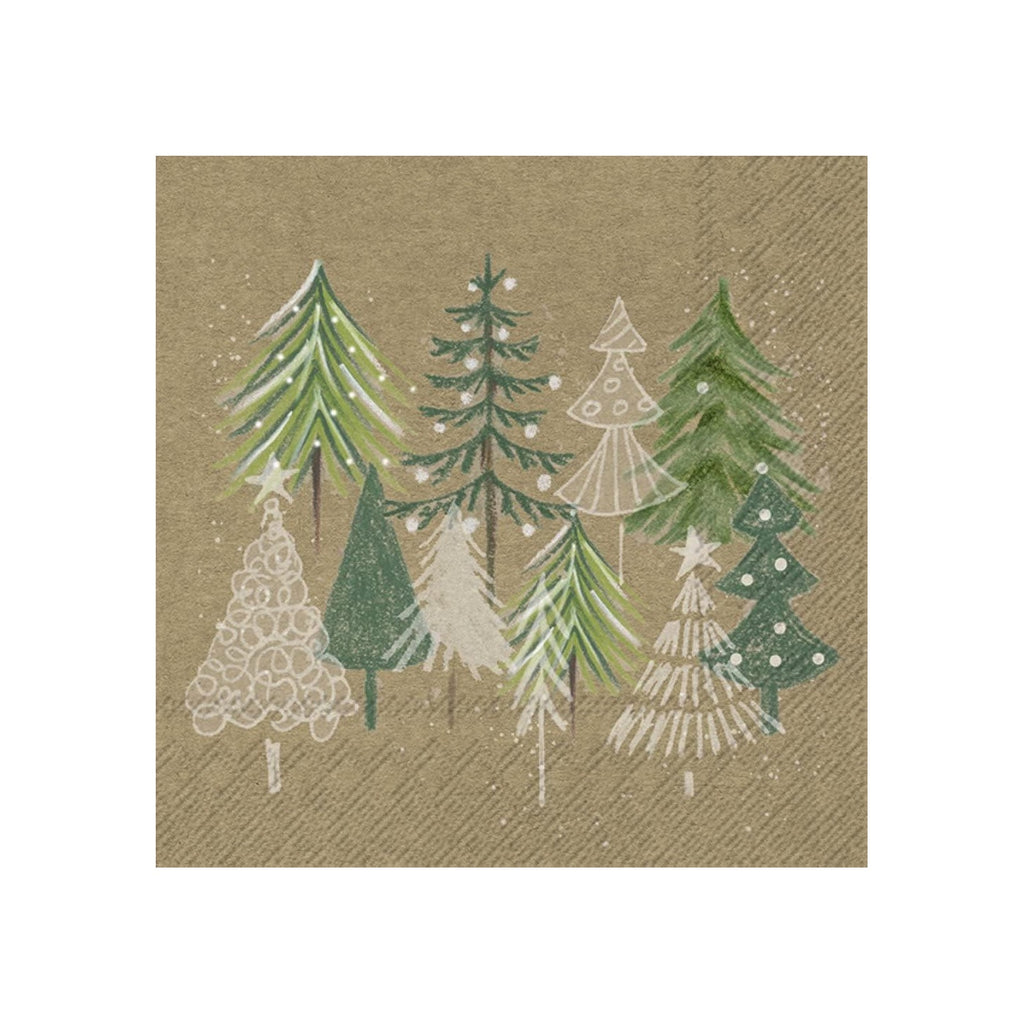 Woodland Trees Paper Napkins
