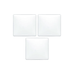 Glass Tile Large Square Set/3