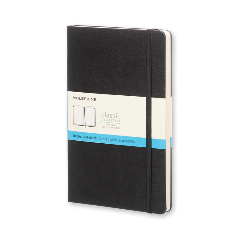Large Hard Cover Dotted Notebook