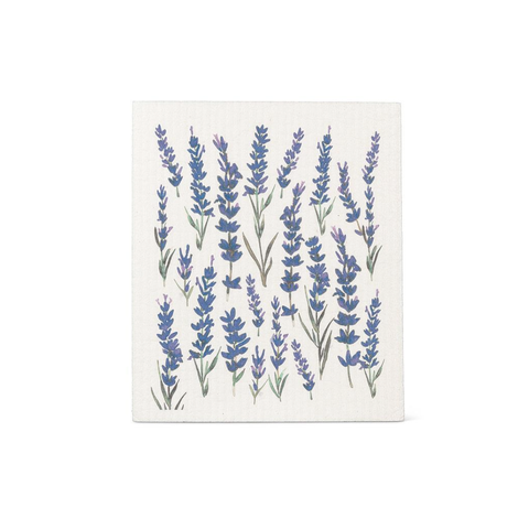 Lavender Field Dishcloth
