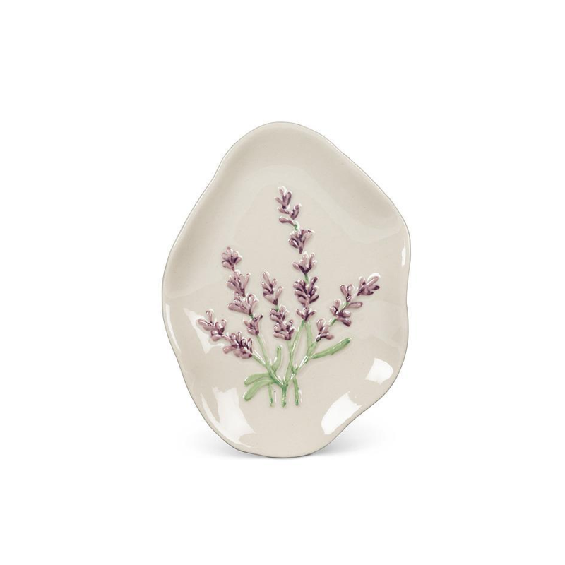 Lavender Sprigs Trinket Tray